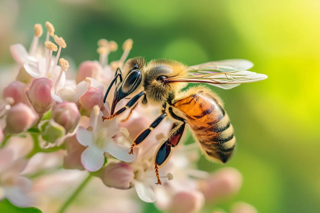 fairy and bee