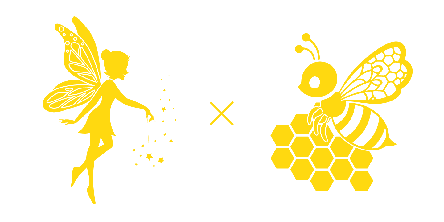 fairy and bee